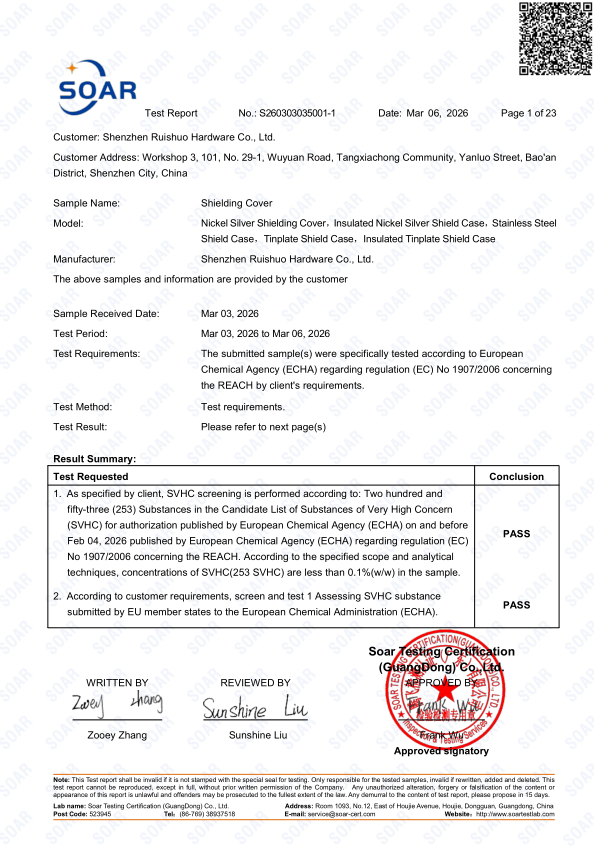 SVHC document