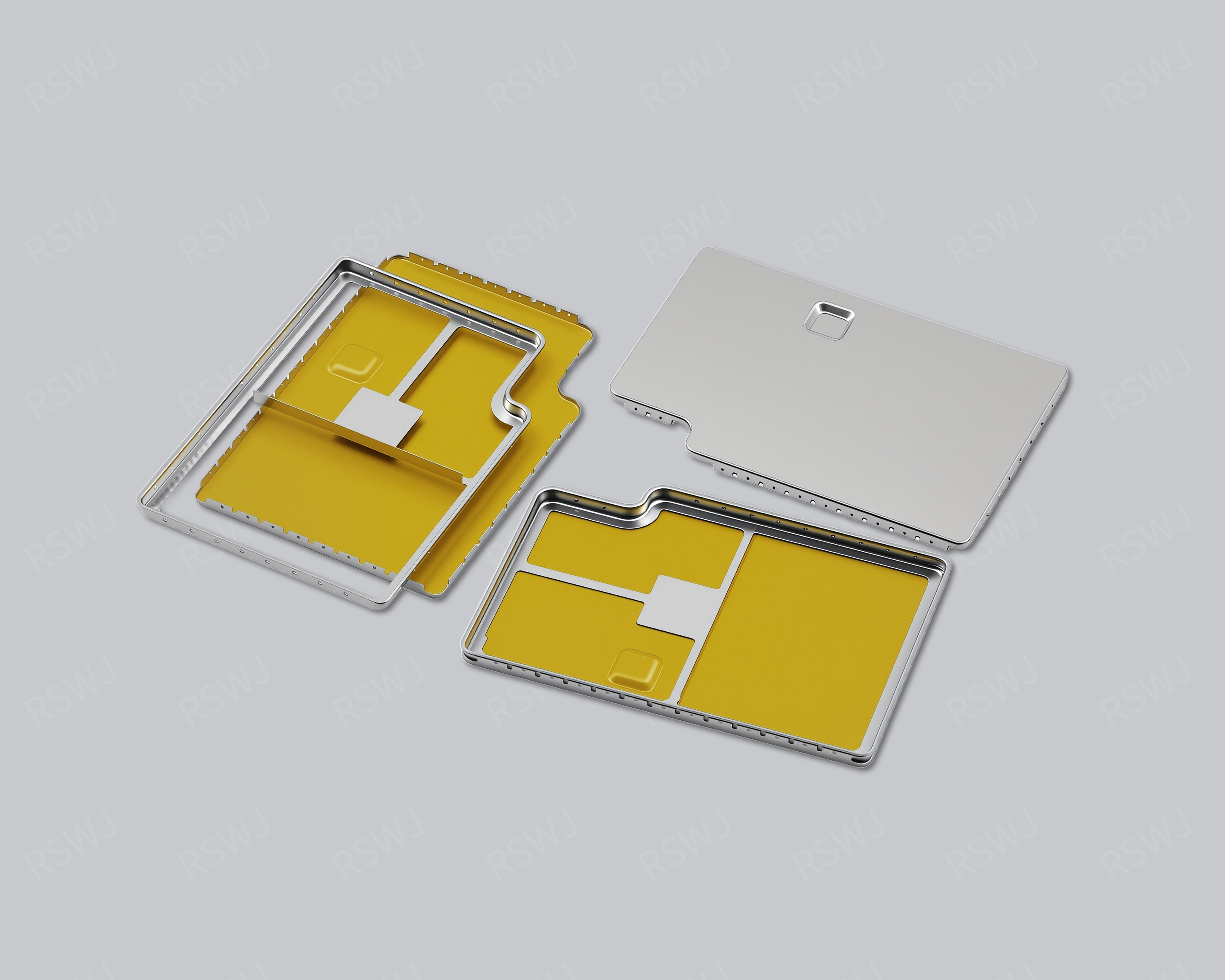 Separate Frame and Lid Shielding Can